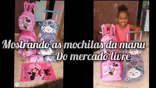 MOCHILA DA MINNIE E LILLY CAT DO MERCADO LIVRE//JÔ TEIXEIRA