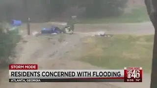 Flooding concerns grow as Zeta approaches Metro Atlanta