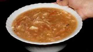 Hot and Sour Soup - Chicken Hot and Sour Soup - Soup Recipes