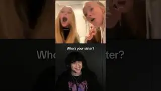 I did NOT talk to her sister!! 😂 