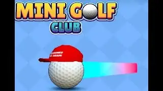 Playing Mini Golf Club on crazy games