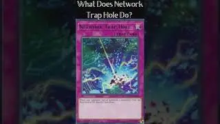 What Does Network Trap Hole Do?