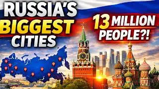 How Big Is Russia? These Cities Hold Millions!