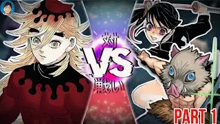 Doma vs Kanao and inosuke part 1 | Demon Slayer infinity castle arc explained in hindi | Quick Anime