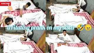 irritating prank on my sister//super funny 🤣🤣#trending#vlogs#viral