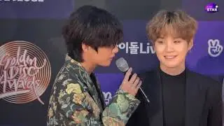 (INDO SUB) BTS 2020 GOLDEN DISK AWARDS RED CARPET (turn on CC)