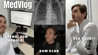 MedVlog | 1º Atendimento SEM MÉDICO (deu ruim?!)