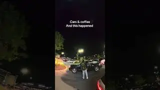 Car & coffee goes wrong #shortvideo #subscribemychannel #cartok #deejay905 #carmeet #gtameets