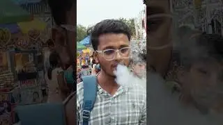 Smoke Biscuit | Cold Ice Biscuit | Public Reaction In Market #food #trendingsongs