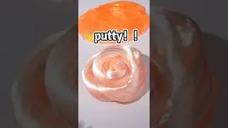🍊plz name this putty#slime #satisfyling #asmr #oddlysatisfying #putty #slymuslime #unboxing
