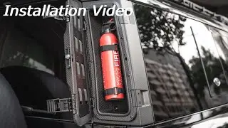 How to install PLUMB Side Mounted Equipment Box for Land Rover Defender 90/110/130