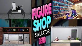Figure Shop Simulator Demo | 3D figure production and customization