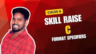 C Format Specifiers | How to Use %d, %f, %c, %s in C in Telugu