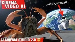 Let's Make an OpenClaw Movie with Cinema Studio 2.0 | AI Video Generation Guide