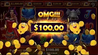 Devilicious - NEW SLOT / 63,850 pts / rank 3144 / social tournaments #socialtournaments