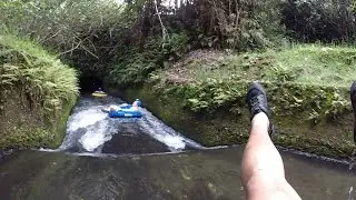Kauai, Hawaii Backcountry Tubing Adventure through Irrigation Canals and Tunnels!