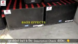 ahuja swx 2100 studio master dja 5000 testing bass efact ...plzz support my youtube channel