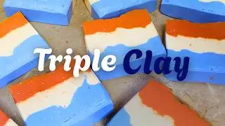 Cold Process Soap Making w/ 3 types of Kaolin Clays. NATURAL COLORANTS using Clays. SHEA BUTTER SOAP