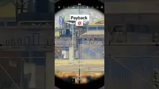 Payback!! 🤨🎯💥 #shorts #blackout #sniper #callofduty #ps5 #warzone #insane