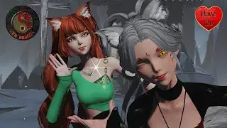 [MMD] HIMEHINA - キスキツネ (motion/camera/stage/model dl)