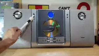 PHILLIPS MC235 CD MICRO SYSTEM AND CD DOOR FIX