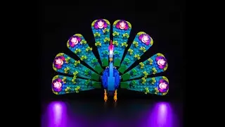 BrickBling Light Kit for LEGO Creator 3 in 1 Exotic Peacock 31157