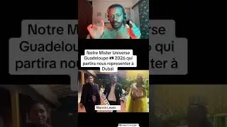 Marvin Lewis, Mister Universe guadeloupe fait parl&eacute; le monde des Miss et Mister