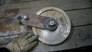 Блок для рычажной лебёдки МТМ -1,6.