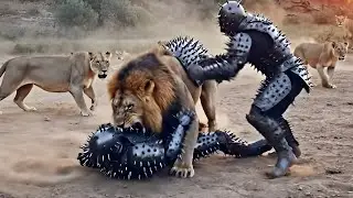 Spiked Armor Knights vs Lion Pride &ndash; Final Battle! 🦁⚔️🔥