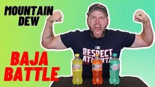 Mountain Dew Baja Flavor Battle Taste Test