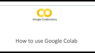 How to use Google colab #googlecolab