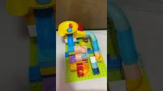 Satisfying Marble Run ASMR ✨02154 🟡🔴🔵 #marblerun #asmr #BratenelaBrats