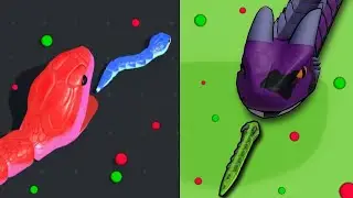 Snake Clash IO 🐍 vs Snake Hero ⚔️ | CRAZY Snake Gameplay Challenge! 🔥