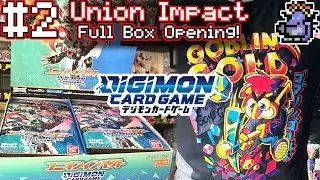 Digimon Card Game - Union Impact BT3, Box #2 (FULL BOX OPENING) #Digimon #DigimonCardGame