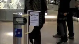 Wahlurne f&uuml;r Volksbegehren und B&uuml;rgerentscheide in Hamburg