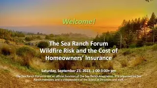 TSRF:  Wildfire Risk and the Cost of Homeowners' Insurance