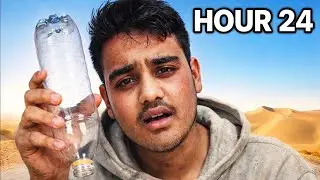 I Survived 24 Hours Without Water 😰