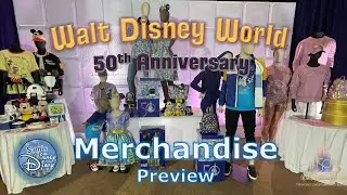 Walt Disney World 50th Anniversary Merchandise | Merchandise Preview | Disney Parks