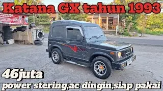 Suzuki Katana GX tahun 93,kondisi jarang ada top kondisi...