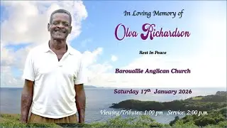 Funeral for Olva Richardson