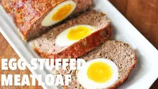 Egg-Stuffed Meatloaf