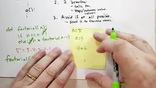 Recursion (Theory of Python) (Python Tutorial)