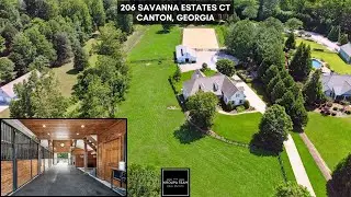 Dream Equestrian Property with Luxury Home For Sale - 206 Savanna Estates Ct, Canton, Georgia