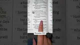 Proverbs 10:2 &ndash; God Rewards the Righteous ✨