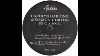 Carolyn Harding & Damon Horton - Sing A Song (MAW Hard Vocal Mix)