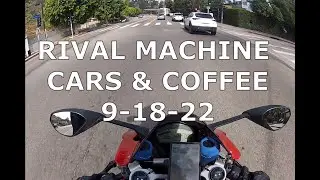 Rolling to the Rival Machine Cars and Coffee Meet in Los Angeles on my JDM Ducati 9-18-22