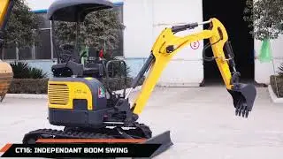 CARTER CT16 Mini Excavator - Product Showcase Video