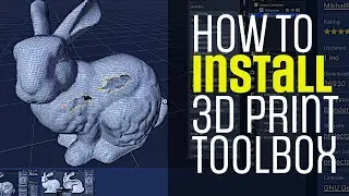Install 3D Print Toolbox Add-On in Blender 4.2