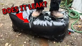 Обзор портативного резервуара для воды VEVOR