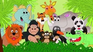Animals at the Zoo - Animal Sounds - Learn the Sounds Zoo Animals Make